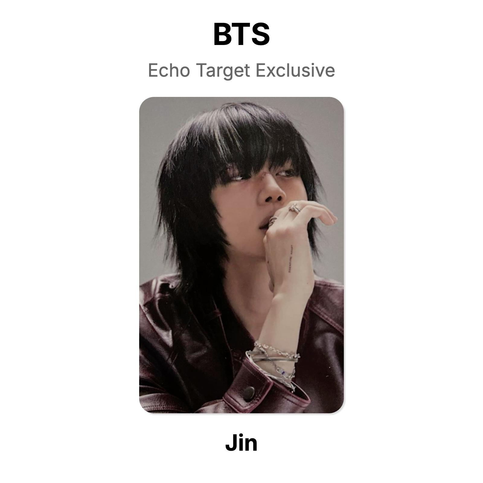 BTS Echo Target Exclusive Official Photocard Jin 02