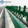Highway Three-Wave Corrugated Anti-collision Steel Guardrail, Hot-Dip Galvanized for Rural Roads