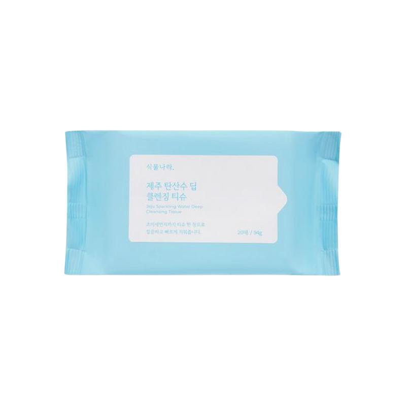 Jeju Sparkling Water Deep Cleansing Tissues, 9 pcs, 20 sheets