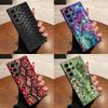 Leather Snake Scales Luxury Black Phone Case For Samsung Galaxy S23 S24 S25 Ultra S22 Plus S21
