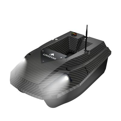Barco Cebador de Pesca GPS LOKEEVAN D50B Motor Cepillado Doble Batería de 15600mAh Carga de 2kg Alcance de 500M Control Remoto Luz Nocturna