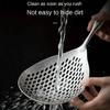 Stainless Steel Large Slotted Spoon For Frying And Hot Pot