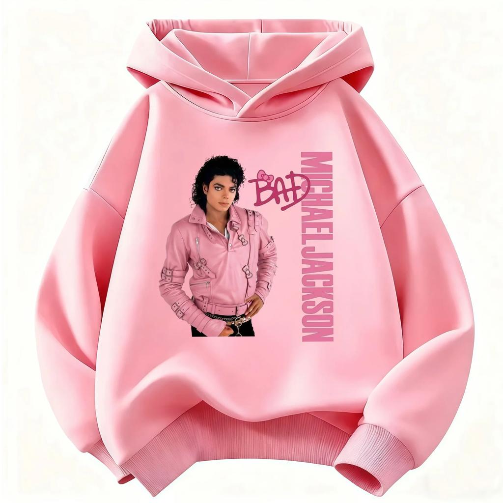 New autumn/winter children's sports hoodie, unisex warm and thick, retro style, a celebrity design, a perfect gift for children.