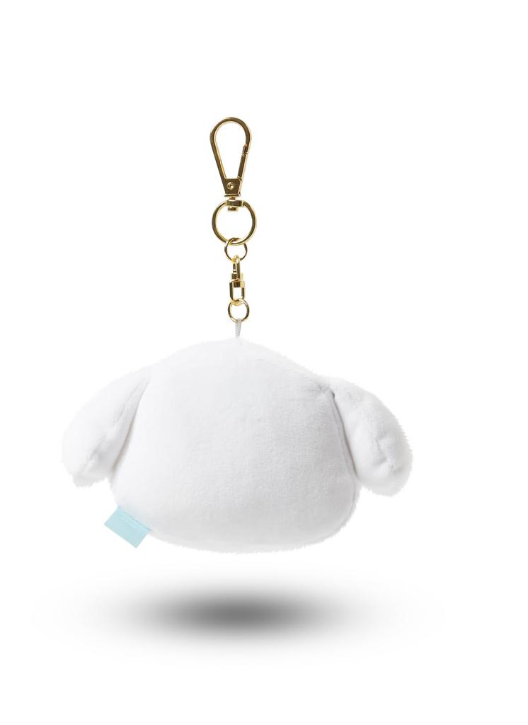Maltese Plush Toy with Squishy Face Mascot Keychain Maltese Keyring Keychain Ball Chain Korean Puppy [Official] / (Maltese)