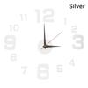 DIY Luminous Stickers Wall Decor Wall Clock Digital Clock 3D