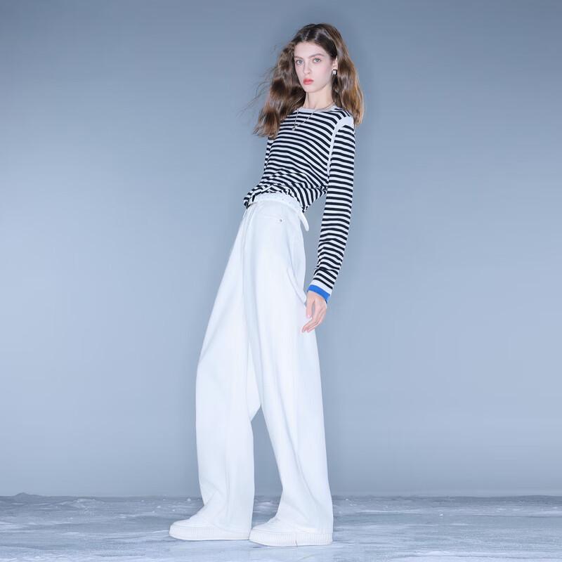 

SANCAI 2025 Autumn Women s Loose Fit Curved Leg Jeans XL 170/76A