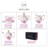 British Bone China Coffee Cup Set High Value Afternoon Tea Set Light Luxury Ceramic Household Tea Cup High-End Gift Box