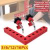 3/6/12/16Pcs Auxiliary Fixture Corner Clamp Aluminum Zinc Zinc Alloy Positioning Squares  Woodworking