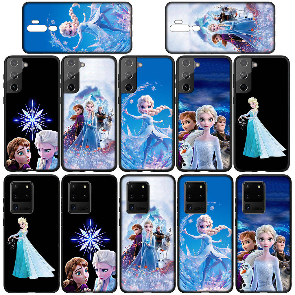 for iPhone 17 16 15 Xiaomi Poco F7 F8 X7 X6 C85 C75 C71 M8 Redmi Note 14 13 12 11 Pro Max 14C 13C 15C A3 A4 Phone Case Wallpaper Elsa Anna Olaf Cover