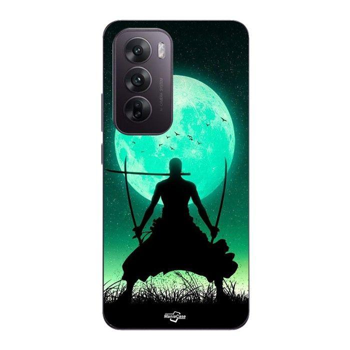 Coque de téléphone - MANIACASE - Oppo Reno 12 pro 5G - Silicone - Souple - Roronoa Zoro