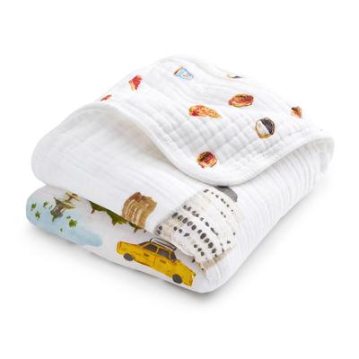 Aden+anais New York Organic Cotton Blanket, 120cm X 120cm