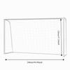 Braided Rope Replacement Soccer Net Square Mesh Soccer Post Net Soccer Goal Net  Sports Field