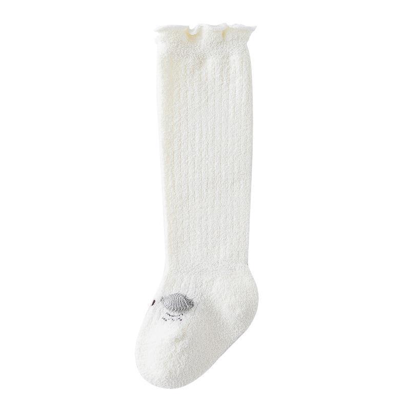 Breathable Baby Socks with Fleece Lining – Thickened Coral Fleece for Newborns and Children