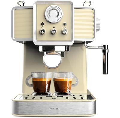 Ekspres do kawy Cecotec Power Espresso 20 Traditional jasny żółty (01629)