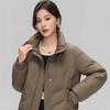 XueZhongFei Women's Stand-Collar Short Down Jacket
