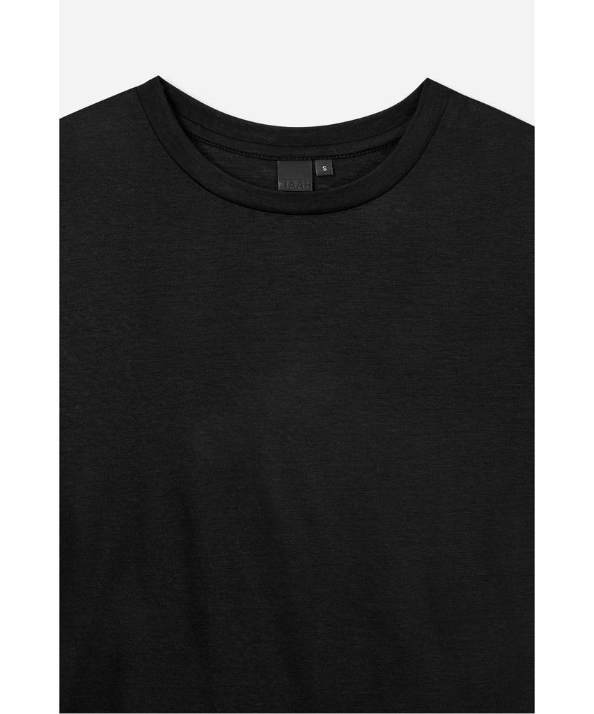 Jaa [Jaah] Women'S Silket Cotton T-Shirt_Black