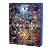 Halloween Doomsday Blind Box Calendar Ornament 24 Grid Blind Box Design Ornament Doll Blind Box Design