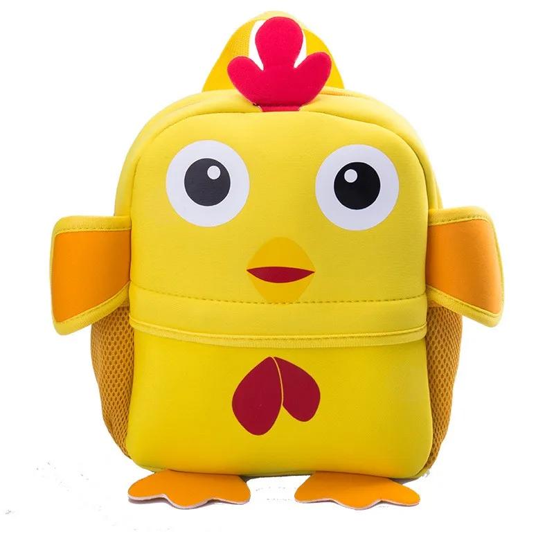 3D New Children School Bags Kids Backpacks Kindergarten Cartoon Animal Toddle Kids Backpack Fashion Travel Outdoor Bags