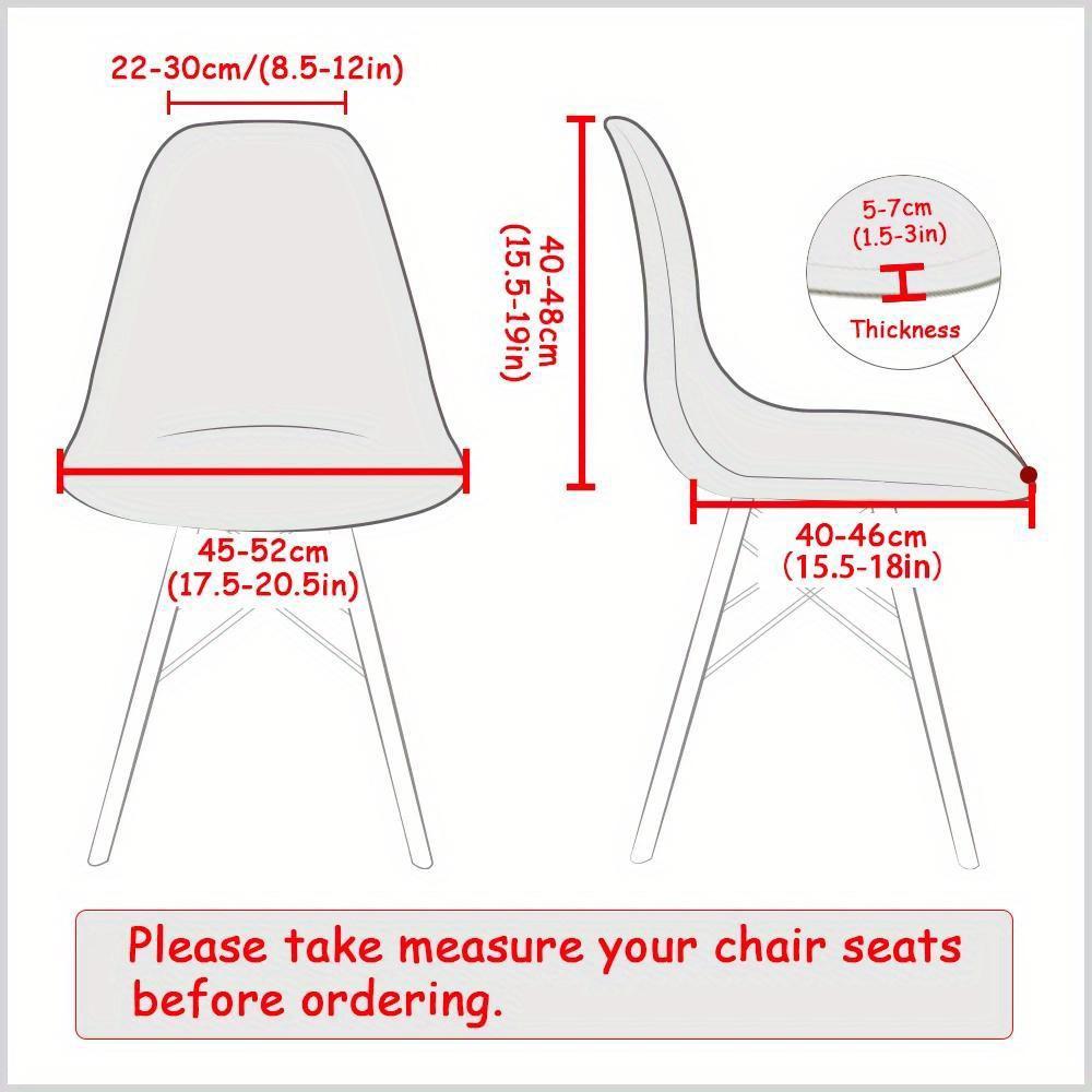 1PCS Solid Color Chair Cover Stretch Armless Chair Covers High Quality Elastic Dining Seat Case For Wedding Hotel Banquet