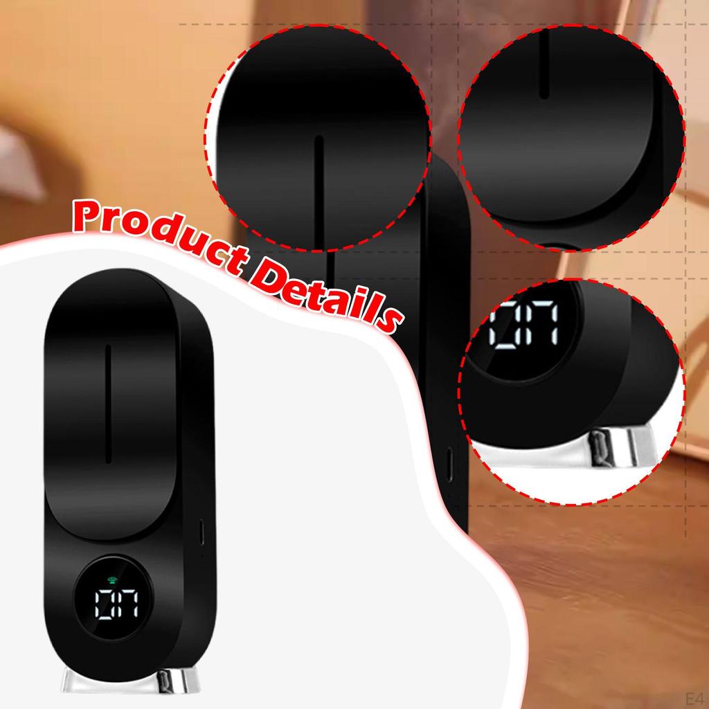 Automatic Essential Oil Aroma Fragrance Dispenser with Digital Display for Office