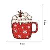 50PCS Romantic Christmas Stickers Home Decorative for Home 2025 Wall Sticker Gift Year Christmas 2025 Creative DIY Sticker
