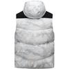 Anta All Over Print Color Block Zip Up Hooded Versatile Sleeveless Down Vest Men vest 152547914-1