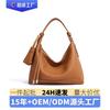 Large Capacity Versatile Women's Crossbody Bag With Niche Design Cowhide Armpit Office Worker's Hand-held Shoulder