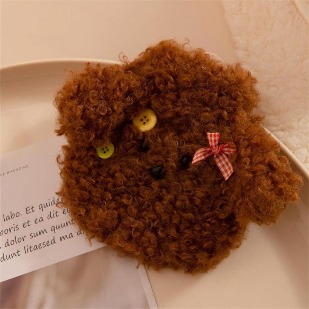 Washable Cute Puppy Hot Water Bottle Cartoon Water-filled Hot Water Bottle Hot Water Bag  Home