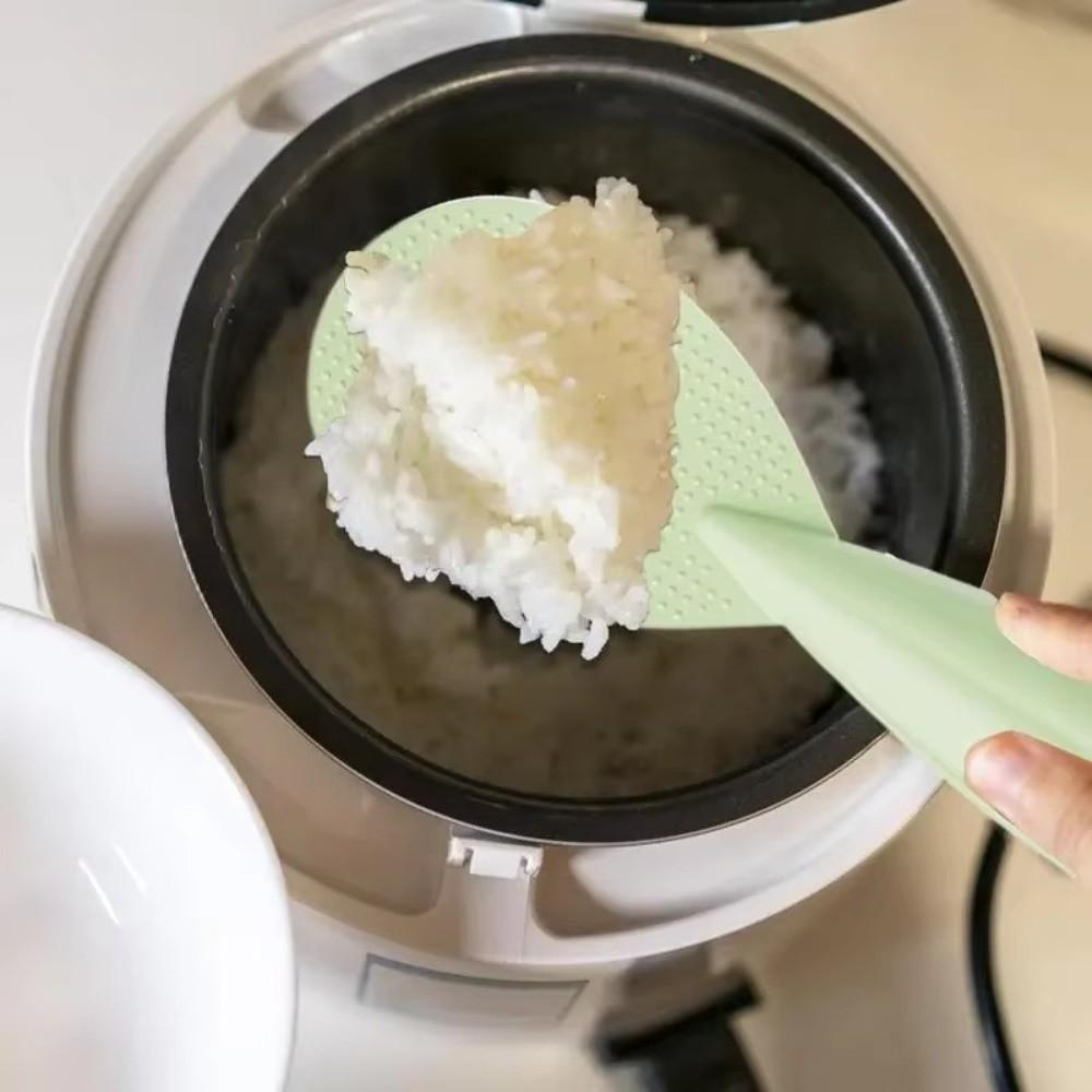 Stand-Design Hitzebeständiger Löffel Rutschfeste Reisschaufel Praktisches Reispaddel Küchengebrauch