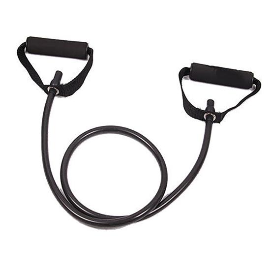 Fitness Resistance Band with Anti-slip Handle Portable Men Women Arm Shoulder Stretch Strength Training Leg Toning Exercise