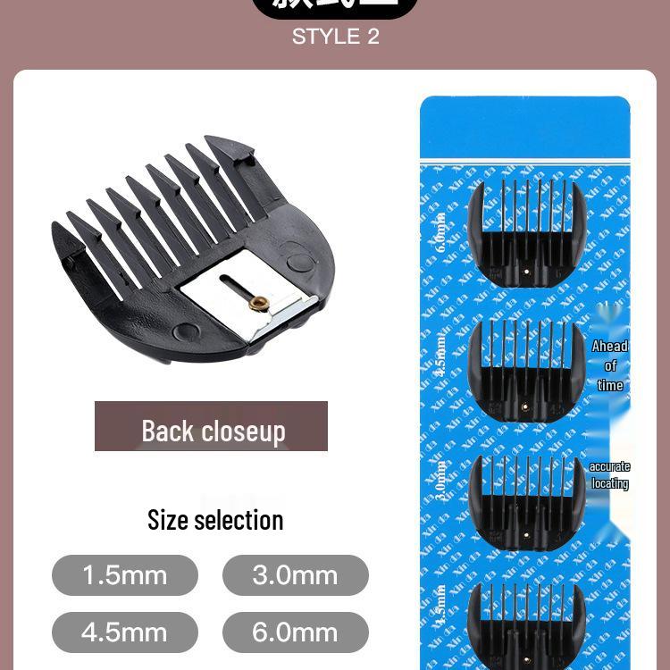 Universelles elektrisches Haarschneiderset mit Aufsteckkämmen & Trimmer