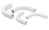 Rigid Electrical Conduit Elbow Connector White ZKL-16, 100 Pack
