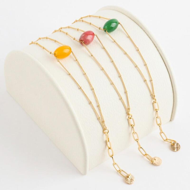 

Women s Jade Fashion Coordination Double Bracelet A33406_3