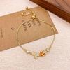 New Style Tulip and Rose Adjustable Bracelet for Women, Fashionable and Niche Design, Great Gift for Birthdays