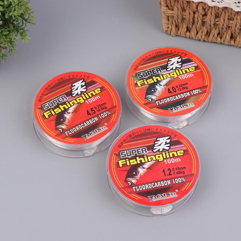 100M Fish Lines Super Strong Strands Nylon Wire Fishing Multifilamento Transparent Fishing Lines