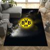 Bvb Dortmund Football Emblem Floor Mat Suitable For Dormitory Entryway Playrooms Game Room Antislip Carpet Office Home Decor Spiritual Gift