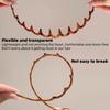 3 Pieces of Wavy, Toothed, High Cranial Top Texture Hair Bands, Pressure-free, Suitable for Both Men and Women