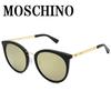 Used MOSCHINO MOS045F S54 807UE Sunglasses Asian Fit UV Protection Women's Mirror Lens Light Brown Black Gold