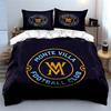 Monte Villa Football Bedding Set Bedding Duvet Cover Set Duvet Cover Pillowcases (1 * Duvet Cover 2 * Pillowcases, Without Duvet Insert)