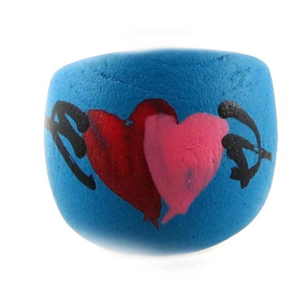 Ring 'Funky Zulu' Blue