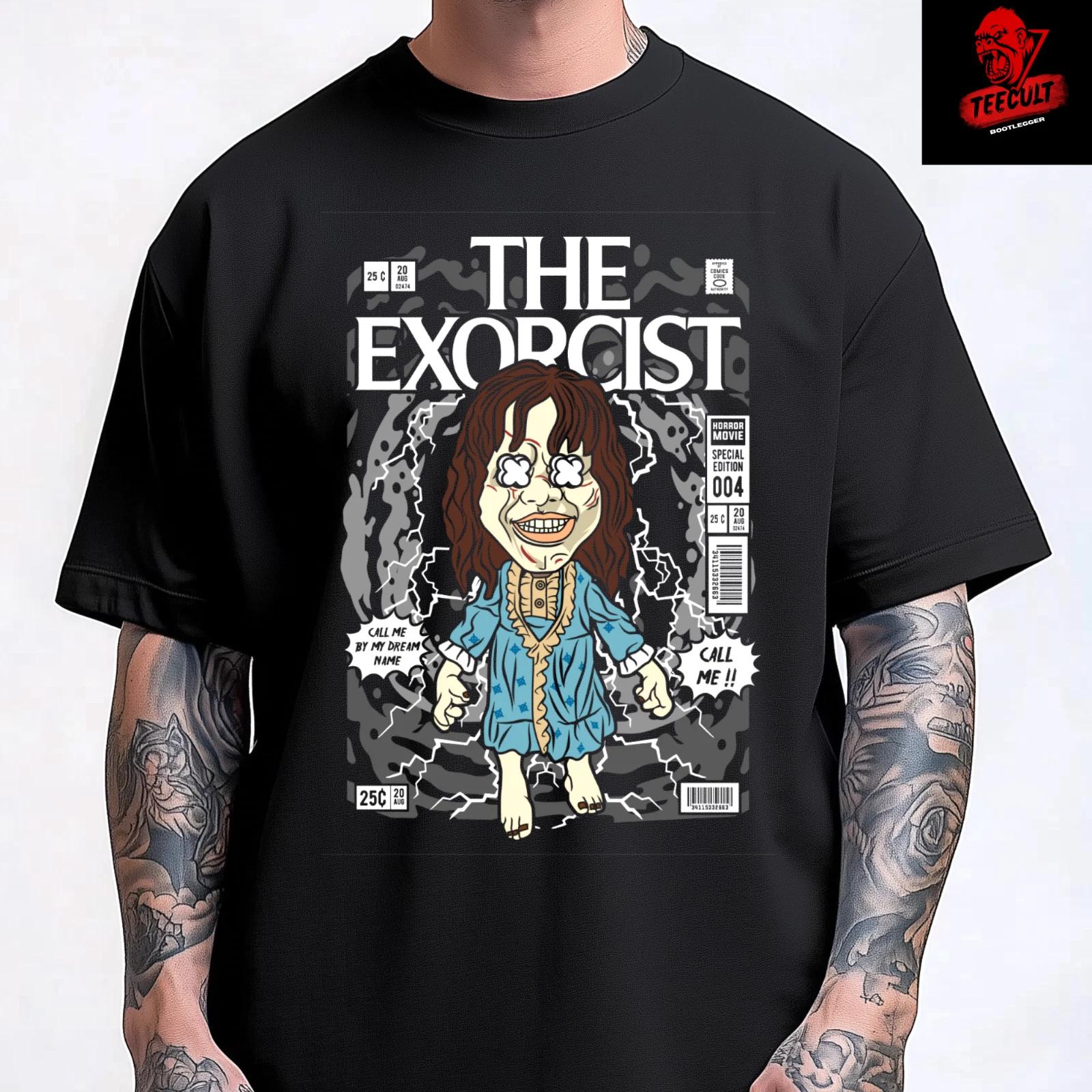 Men s and Women s T-shirts The Exorcist Horror Cult Film Character Funko Pop Unisex Cotton XXXL