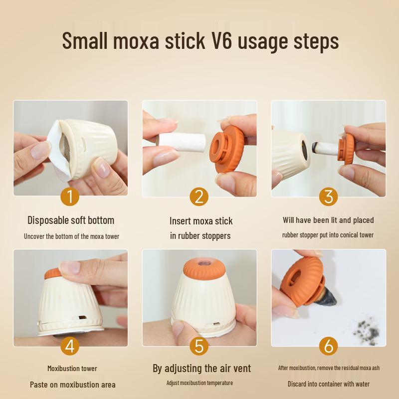 Aixiu Hall V6 Micro-Smoke Tube Moxibustion Device