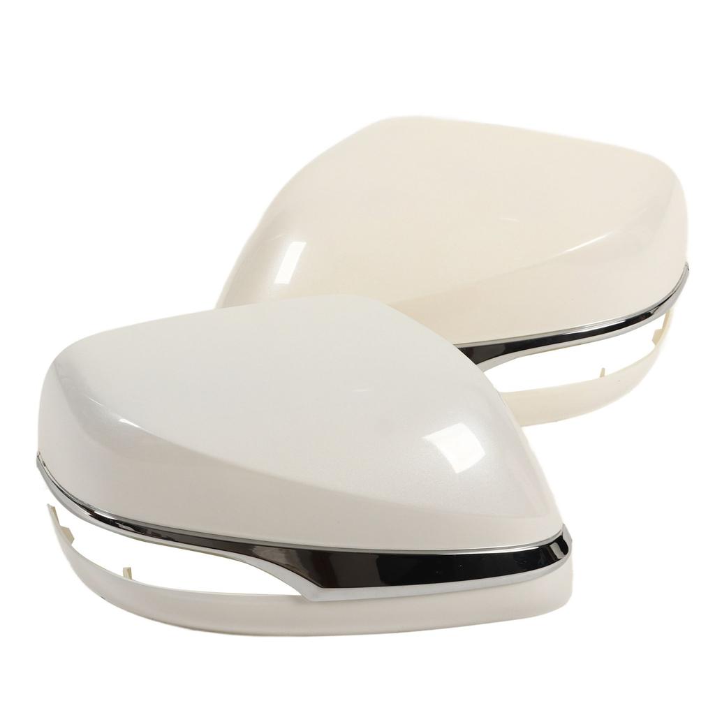 1 Pair Car Side Rear View Mirror Cover Lightweight Easy Clean Rounded Edges Shockproof Fit For LX570 2016‑2018