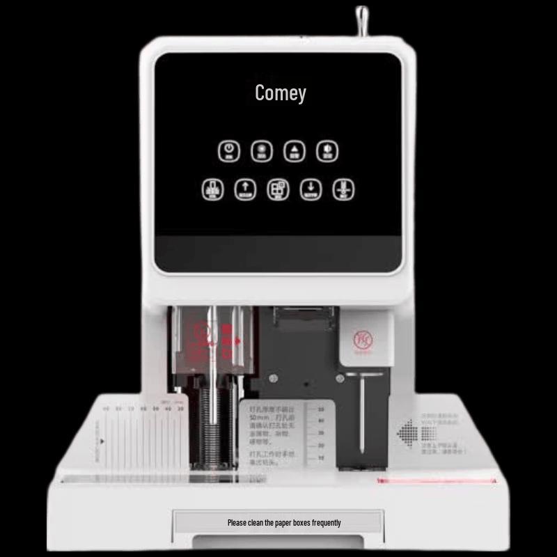Comet CM-50N Semi-Automatic Financial Binding Machine CN plug (adapter included)