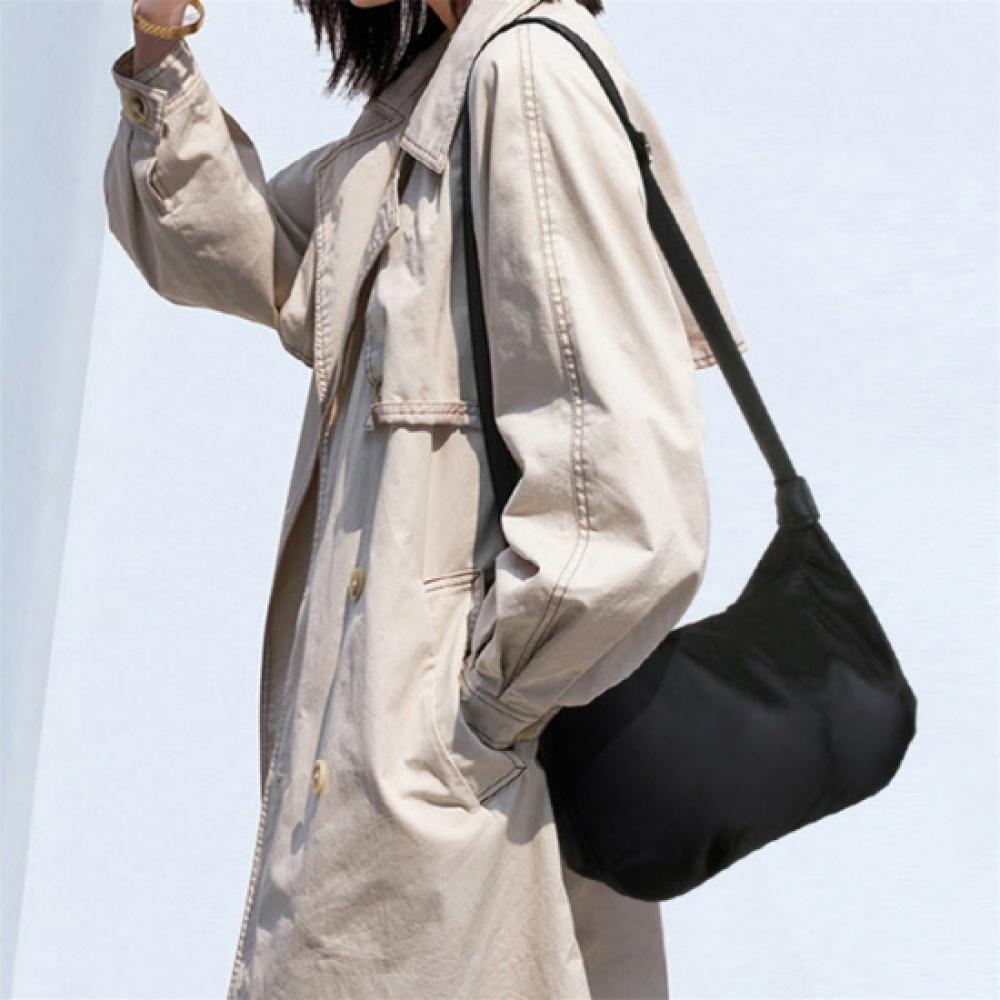 New ArrivalS Open Run Women S Simple deSign Shirring Hobo croSSbody Bag