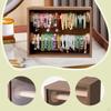 1 Bracelet Holder Organizer Two Levels Necklace Watch Jewelry Wooden And