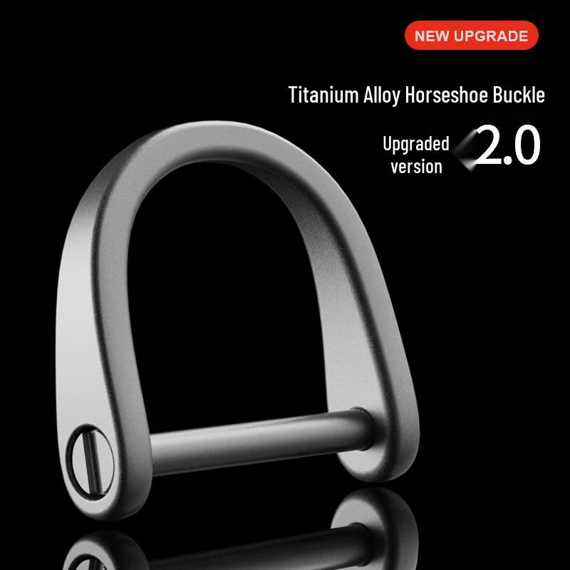 LABEN Titanium Alloy Car Keychain & Key Ring