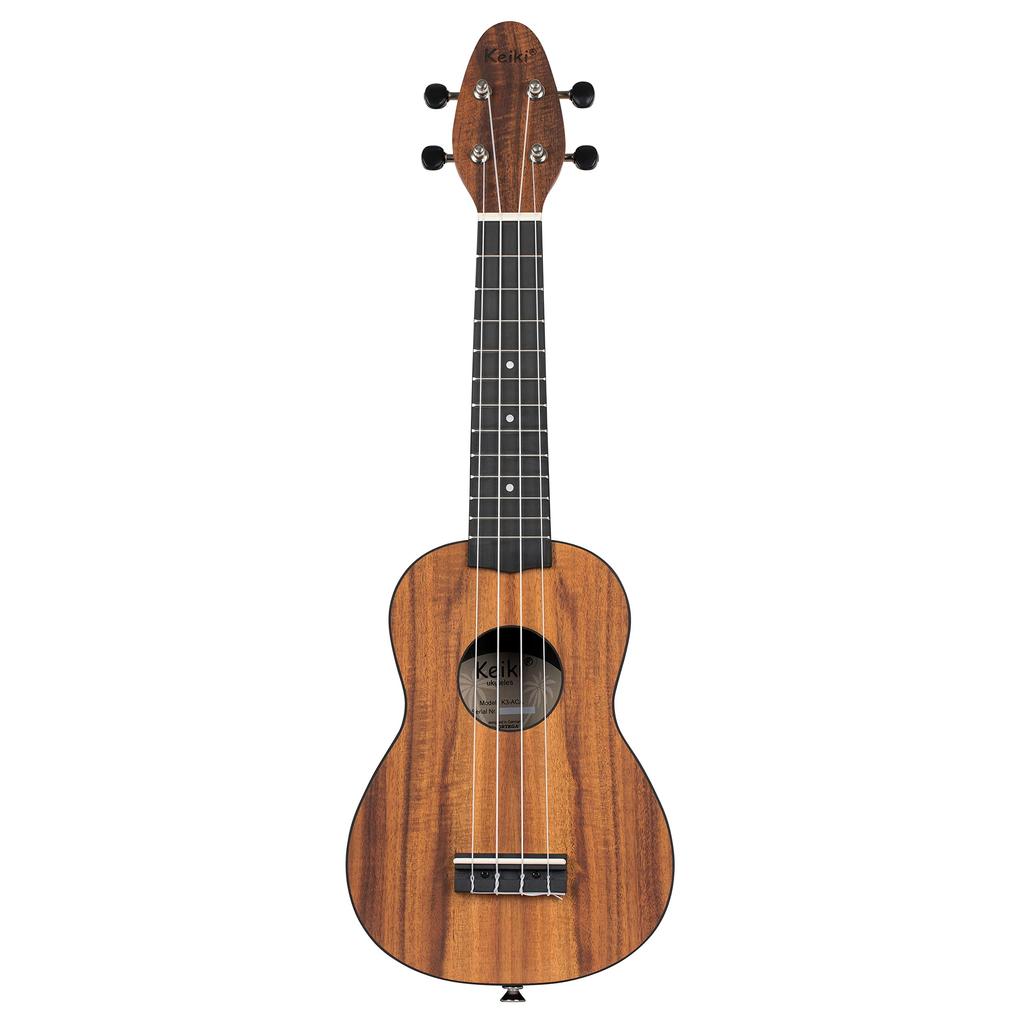 ORTEGA Ukulele Set Keiki Ukulele Acacia Resin Body Soprano Bag Top/ABS K3-ACA (Tuner/5 Straps/Pick/Special Included) [Acacia]