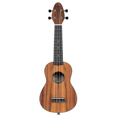 ORTEGA Ukulele Set Keiki Ukulele Akazienharz Korpus Sopran Tasche Decke/ABS K3-ACA (Stimmgerät/5 Gurte/Plektrum/Spezial Inklusive) [Akazie]
