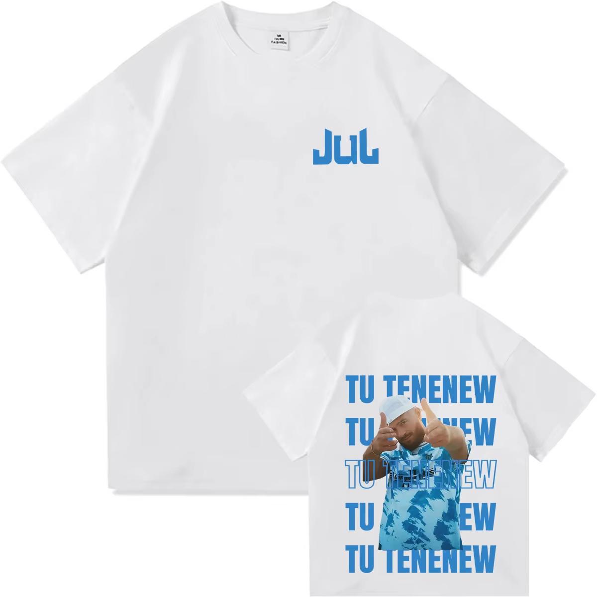 

French Rapper Jul 2026 Fashion T Shirt Men s Clothing Gothic T-shirt Hip Hop Music High Quality Casual Cozy Short Sleeve Tshirts 5XL різнокольоровий